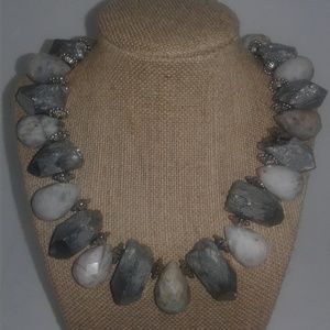 Agate/Amethyst Necklace